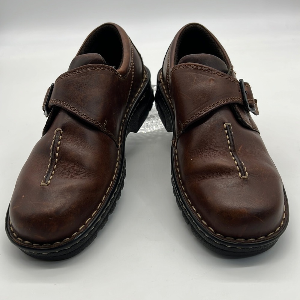 Eastland Brown "Syracuse" Leather Slip on Loafer size 7